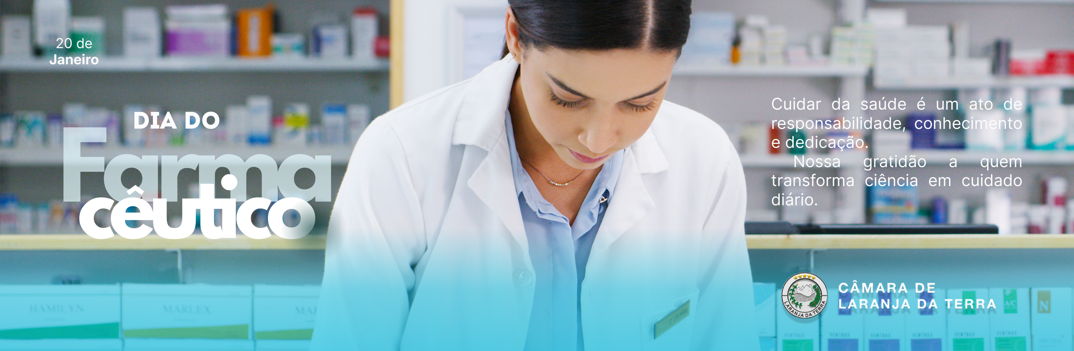 Dia do Farmacêutico - 20 de Janeiro