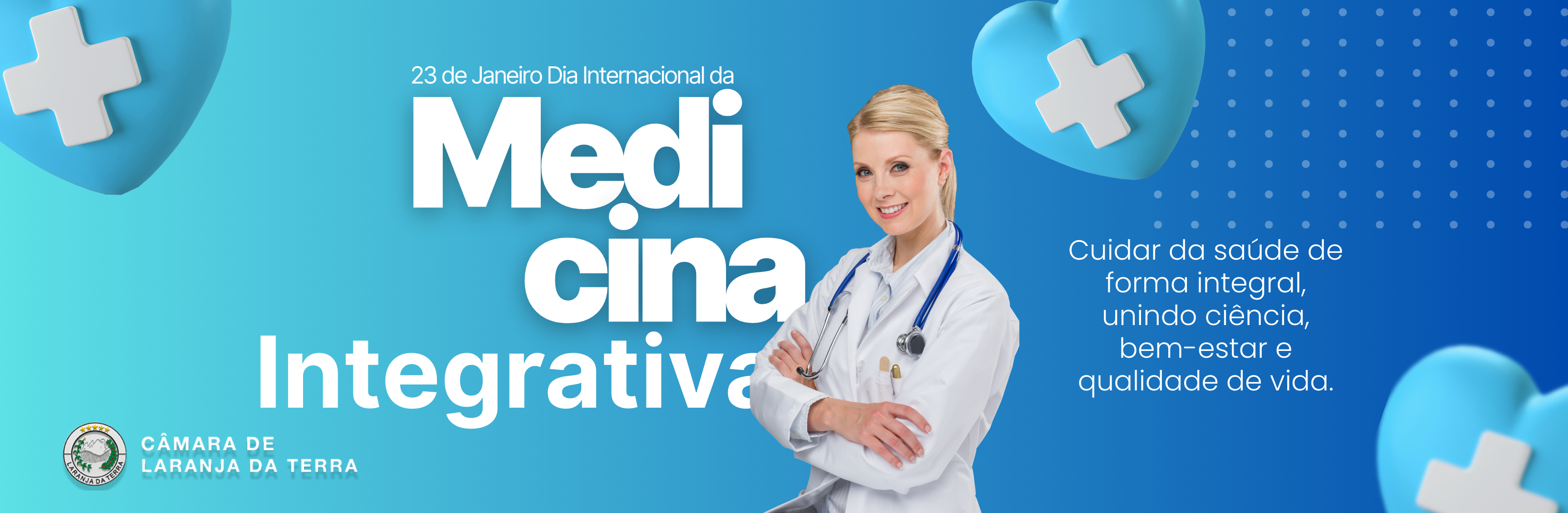 Dia da Medicina Integrativa - 23 de Janeiro
