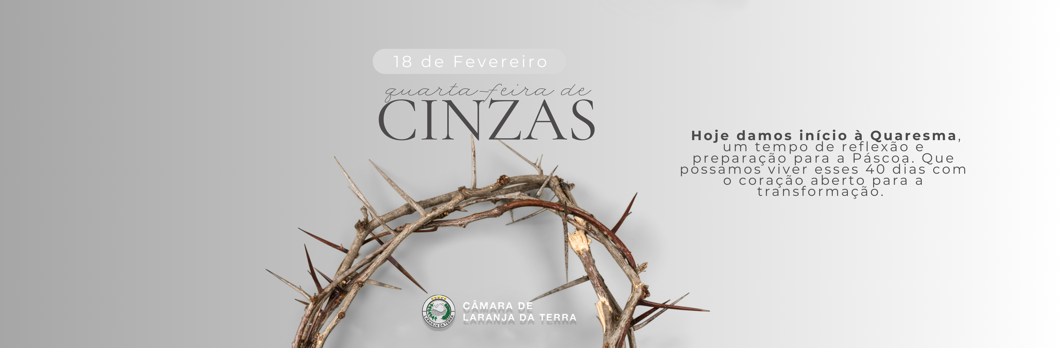 Quarta-Feira de Cinzas 