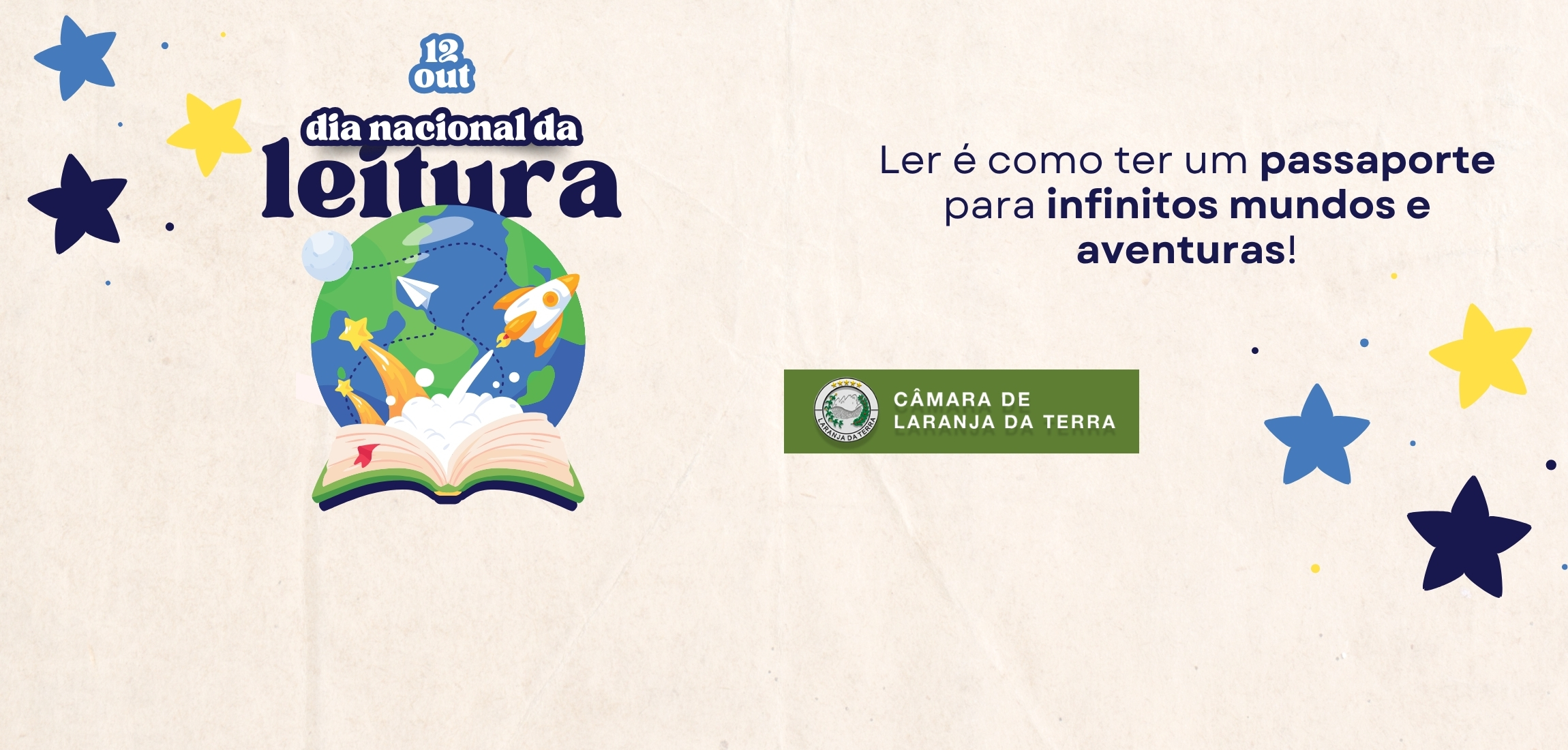 12 de outubro — Dia Nacional da Leitura