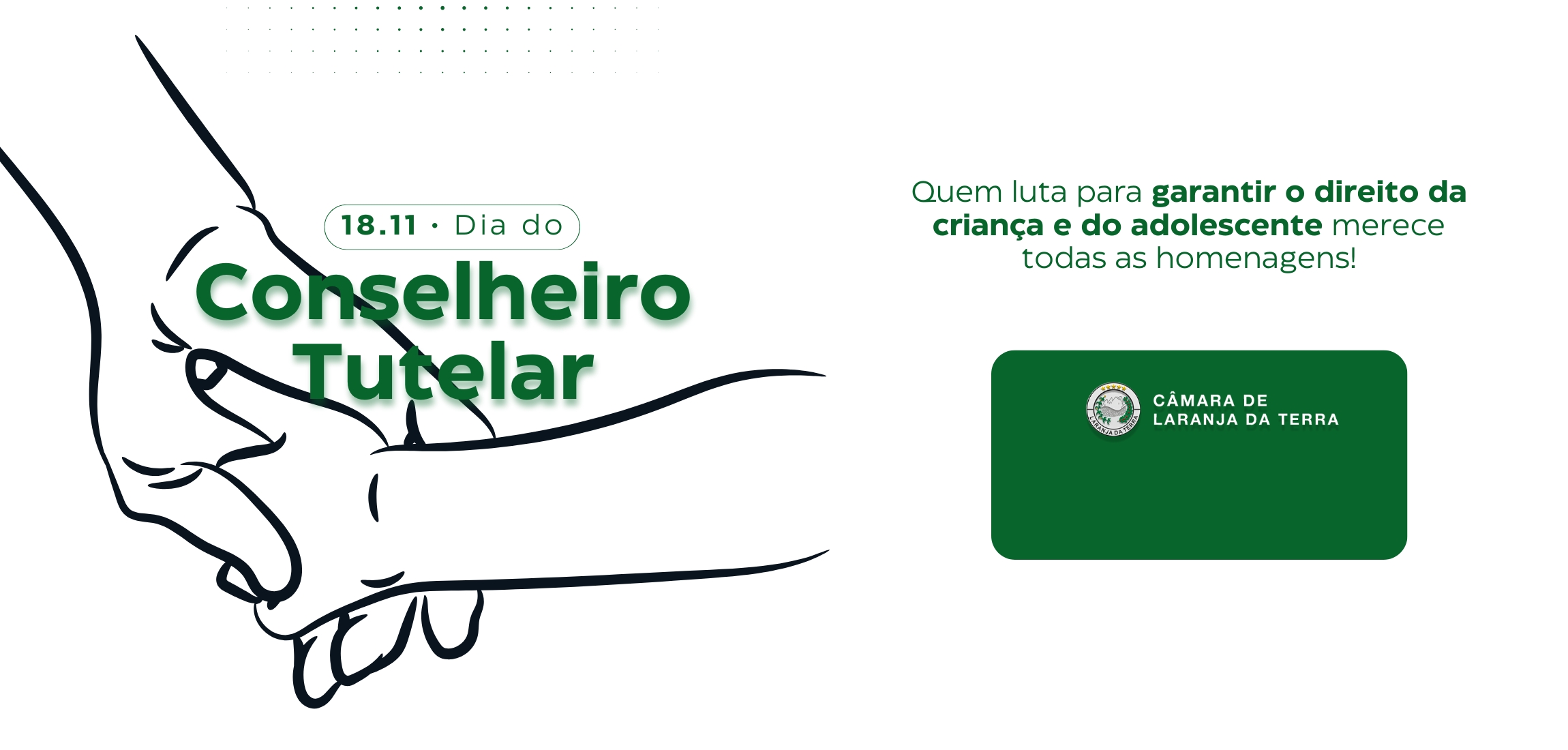 Dia do Conselheiro Tutelar - 18 de novembro