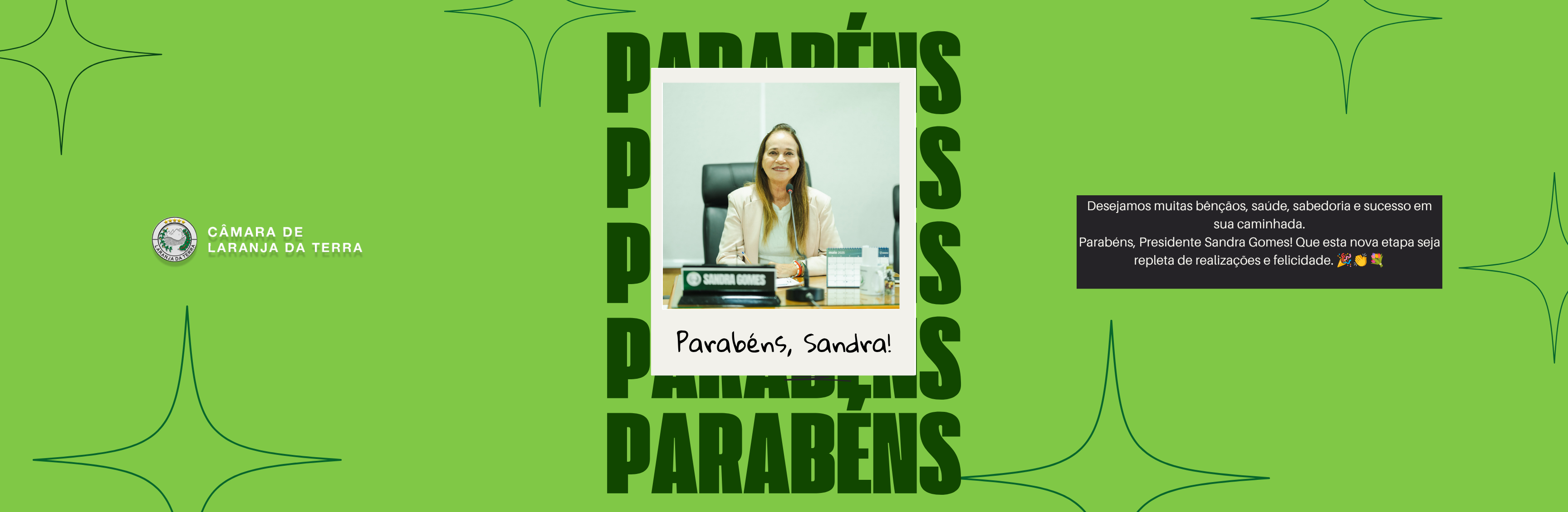 Parabéns Sandra!!